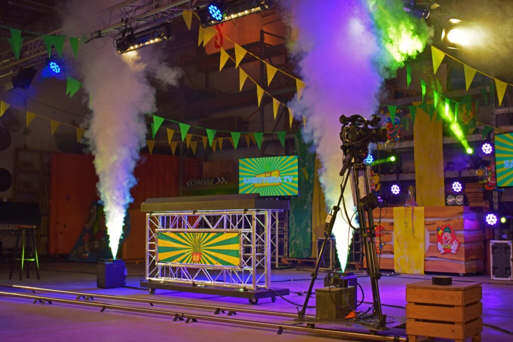 Lichtshow door WL Special Effects bij Sanseveria TV & FM Carnaval Breda