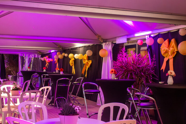 Avondverlichting evenement